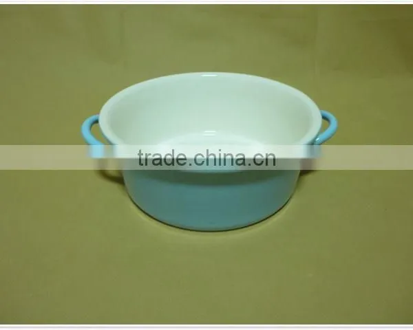 2014 Wholesale With Two Handle Colored Ceramic Bakeware photo-4