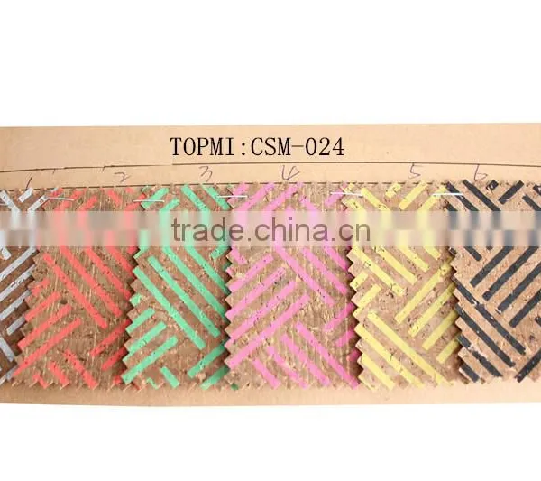 Colorful Shoes Cork Leather With Cork Material photo-3
