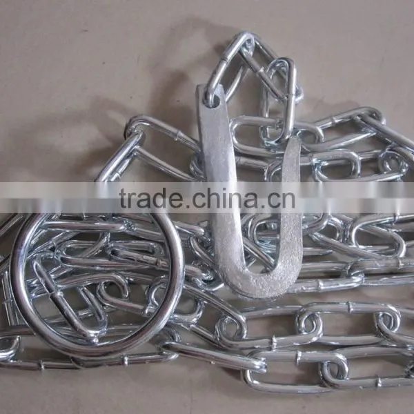 Carbon Steel Galvanized Ordinary Mild Steel Plough Link Chain, Plow Link Chain