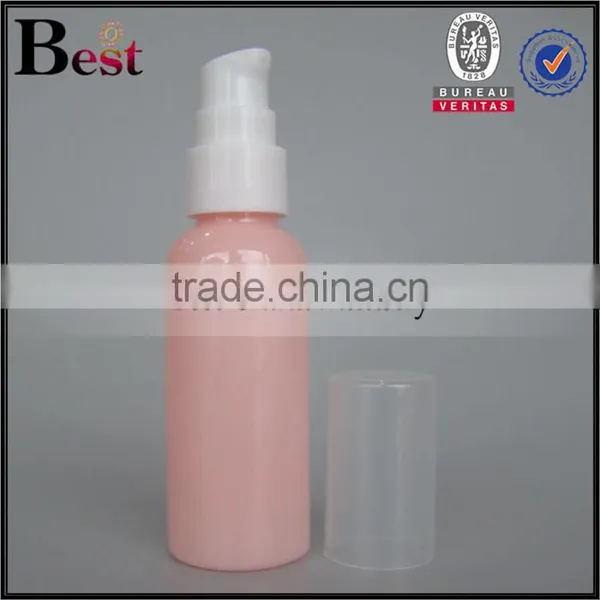 Pocket Size Pink Color 30ml Pet Bottle Lotion Pump Pet Bottle 30ml photo-2