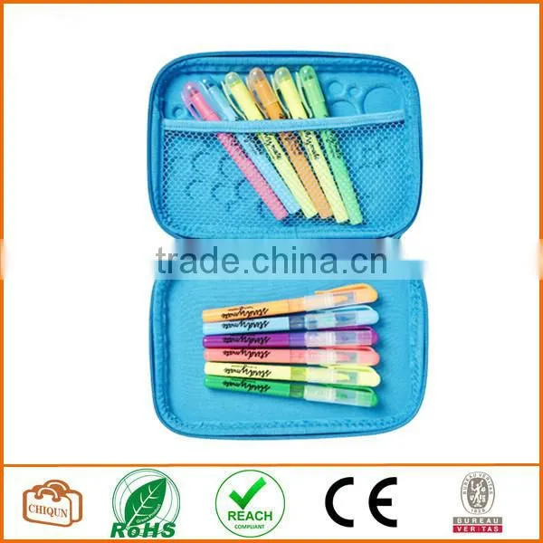 Studymate Large EVA Pencil Case Neon Blue photo-2