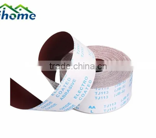 Aluminum Oxide Abrasive Emery Sanding Cloth Roll for Stainless Steel photo-3