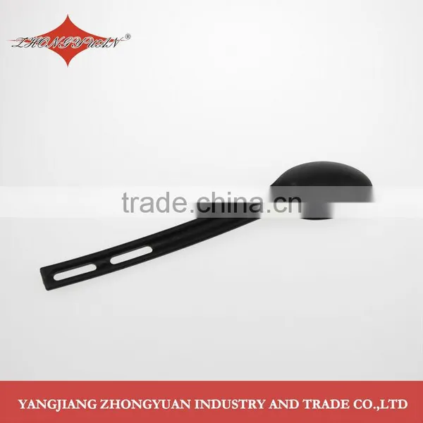 New as Seen on tv Products 2014 Plastic Nylon Mini Spoon With Hole Black Handle photo-2