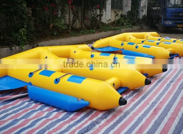Inflatable Flying Fish Water Towable Tubes Banana Boat Water Sport Game photo-2
