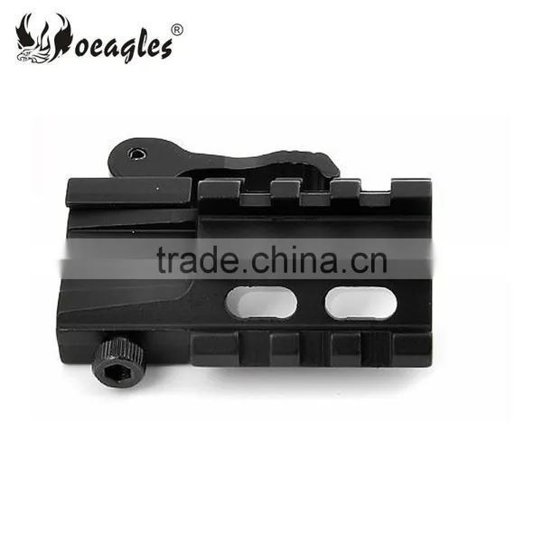 Oeagles Y0037D QD Tri Sides Exntend Picatinny Rail With 21mm Rail Weaver Hunting Accessories Gun Scope/ Flashlight Mounts photo-2