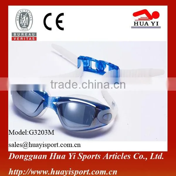 Wholesales Custom One Options Nose Belt Durable Swimming Goggle photo-3