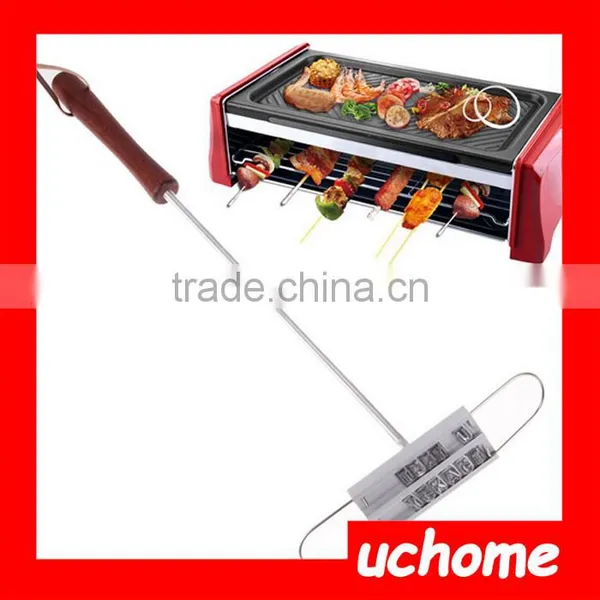 UCHOME BBQ Meat Branding Iron With Changeable Letters Personality Steak Meat Barbecue BBQ Tool Changeable 55 Letters photo-4