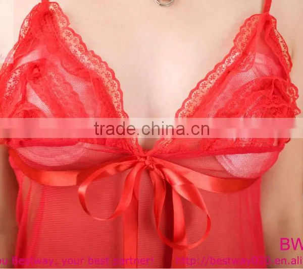 Sexy Costume Babydoll Sexy Ladies Dress Hot Sale Lingerie in Apparel photo-5
