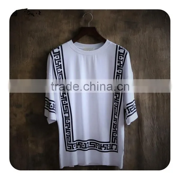 2017 Wholesale Men Plain Custom Longline t Shirt Printing Fitted Men' s Clothing Express China Supplier photo-4