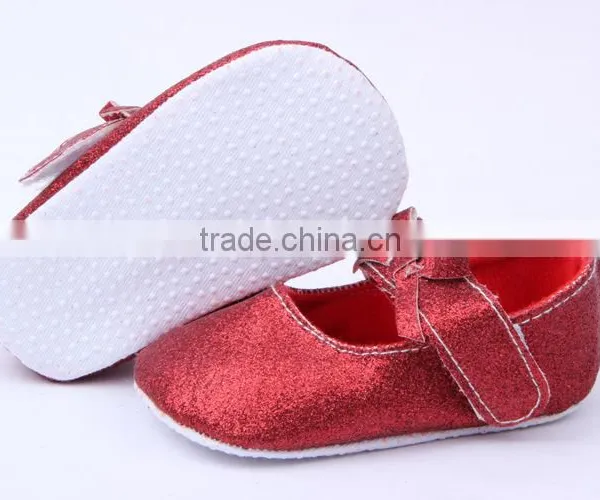 214 Brand New Infant Baby Girls Glitter Shoes Fashion Newborn Baby Soft Cotton Prewalker Baby Shoe photo-6