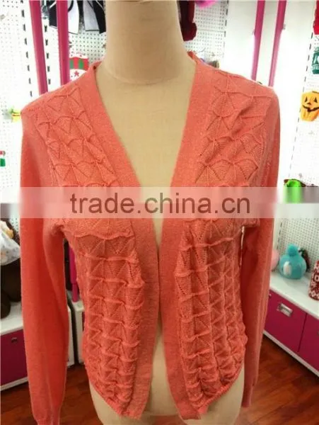 Pattern Knitted Coat&Wool Coat&Winter Clothes For Lady photo-5