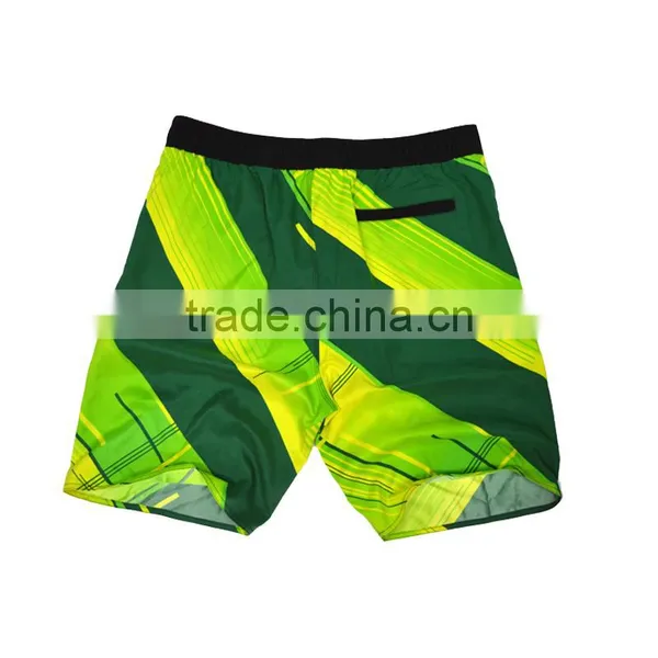 Custom 100% Polyester Swimwear Men Surf Waterproof Short photo-2