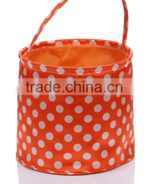 Personalized Chevron Striped Fashionable Halloween Bucket photo-6