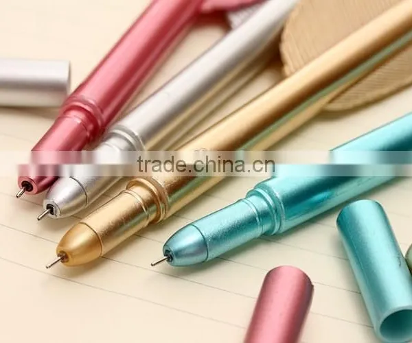 0.5mm Black Pen Feather Shape Ballpoint Pen Plastice Office Stationery Pen photo-6