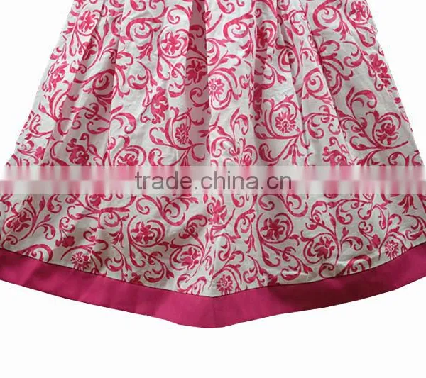 New Model Casual Sleeveless A-line Formal Party Bow Kids Dress photo-4