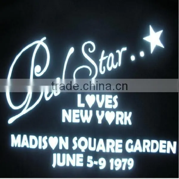 Glow in the Dark Heat Transfer Reflective Labels for Clothing photo-4