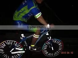 China Hot Sale 3m Stripe Bicycle Rim Sticker Paper for Kids Bike for Safety photo-4