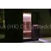Home Carbon Fiber Infrared Sauna Room With Color Therapy Led Strip