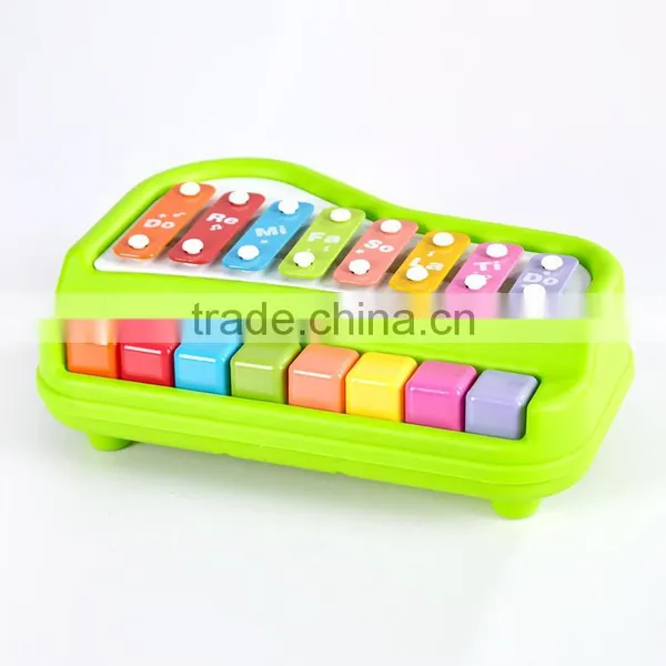 New High Quality Kids Educational Hand Knock and Keyboard Piano Toy Plastic Colorful photo-2