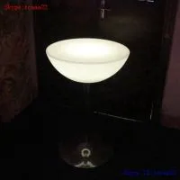 Nightclub Led Cylinder Bar Cocktail Table Furniture photo-2