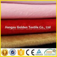 100% Cotton Warp Knitted Super Soft Plush Velboa Fabric for Soft Toy