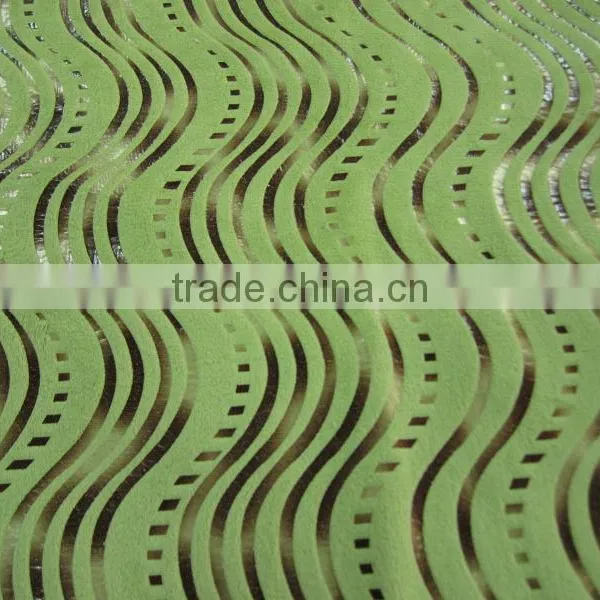 100% Polyester New Taped Design Soft Short Floss Fabric for Upholstery