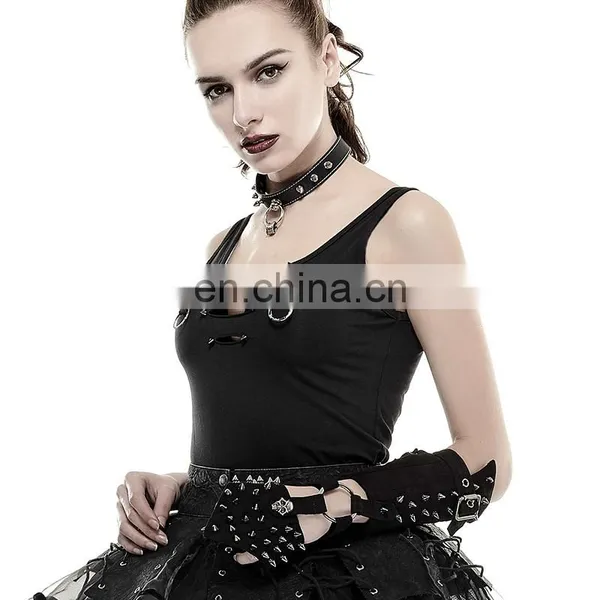 Gothic Style Woven Armor Glove With Spikes photo-6