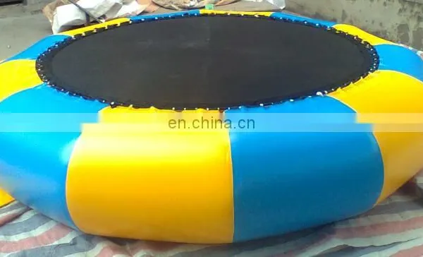 Best Selling Customized Size Durable Cheap Inflatable Water Trampoline for Sale, Inflatable Trampoline on Water photo-2