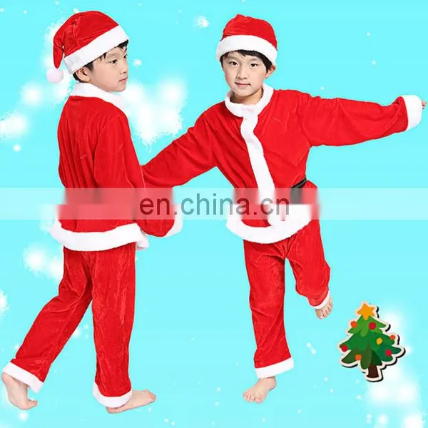 2017 Long Sleeve Kids Christmas Party Dresses, Kids Christmas Fancy Dress for Boy photo-4