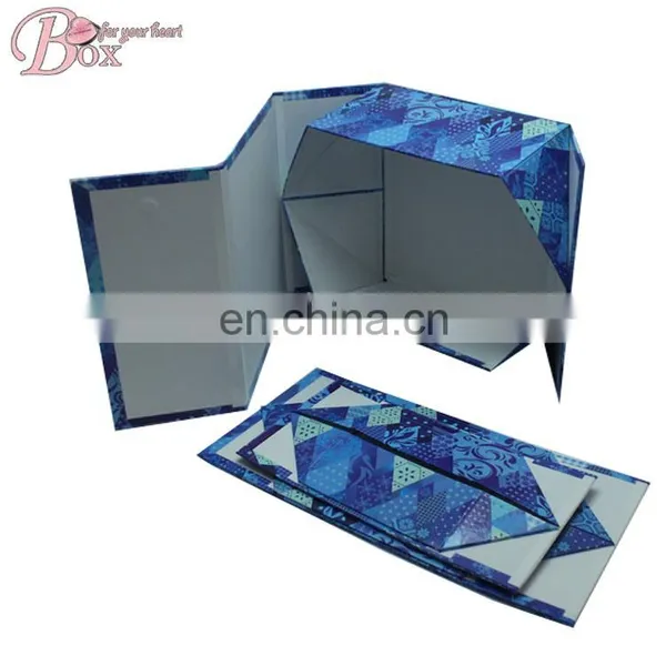 Square Gift Packing Folding Paper Box photo-4