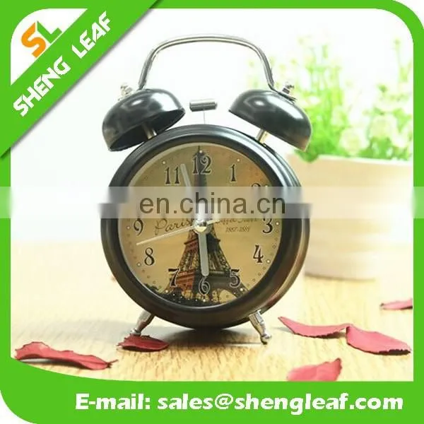 Creative Mute Contracted Fashion Double Bell Ringing the Creative Bell Alarm Clock photo-2