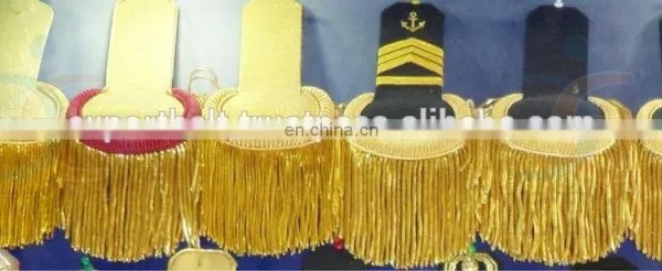 Uniform Epaulets, Fringed Military Epaulet, Shoulder Boards, Rank Insignia, Shoulder Pads, Imperial Epaulettes photo-3