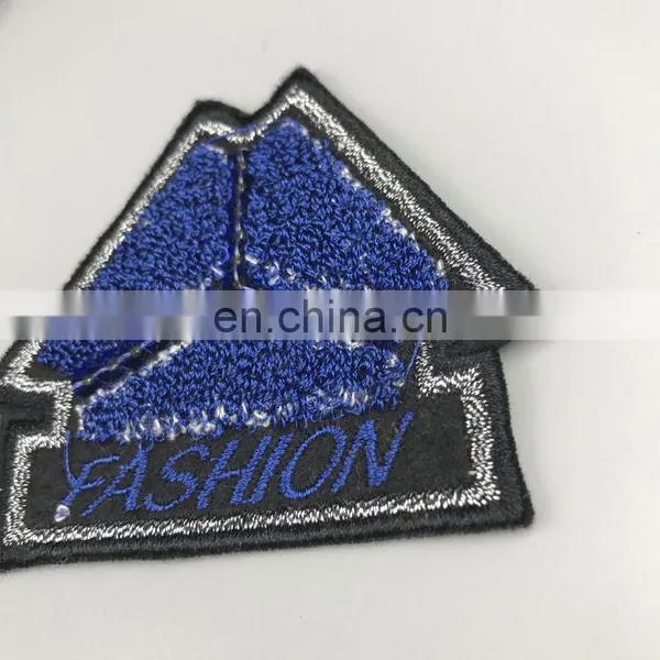 Wholesale Chenille Custom Rose Embroidered Embroidery Patch photo-4