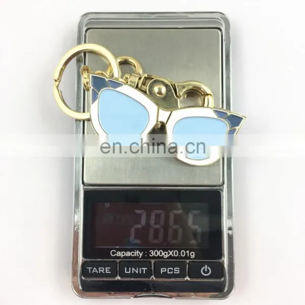 Sun Glassess Design Keychain,customized Key Ring,2018 New Key Chain photo-6