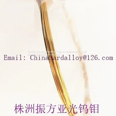 Gold Plated Tungsten Wire Φ0.04mm photo-2