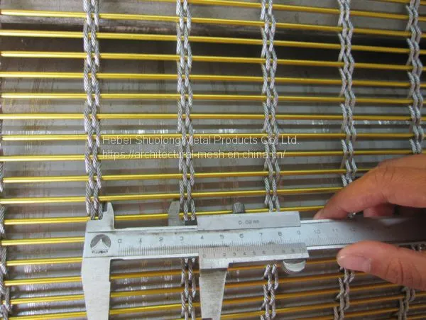 XY-M4327 Metal Mesh Screen for Stairs photo-4