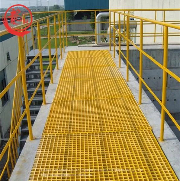 Industrial Plastic Grate Sheet Fiberglass Deck Grating High Strength photo-3