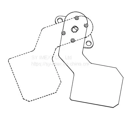MX-MG-096 Mechanical Infrared Thermal Imaging Shutter, Flag Type Freeshipping , No MOQ Limited photo-3
