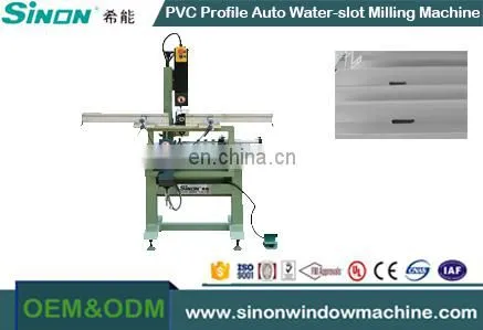 PVC Window Water Slot Routing Machine PVC Window Door Making Machine photo-2