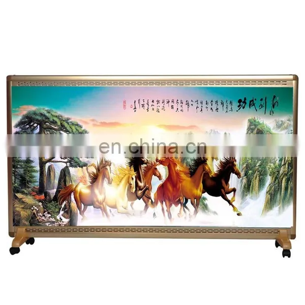 Portable Crystal Heating With Free Wheel Infrared Ptc Heater photo-3