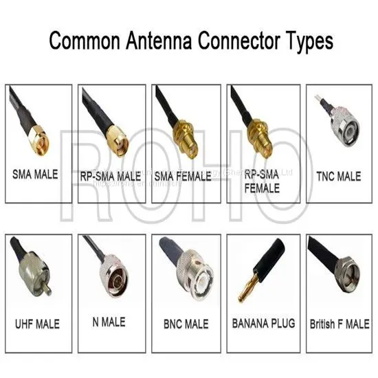 Female Jack SMB to Pin Socket Connector RF Coaxial Cable Assembly With Rg316 photo-2