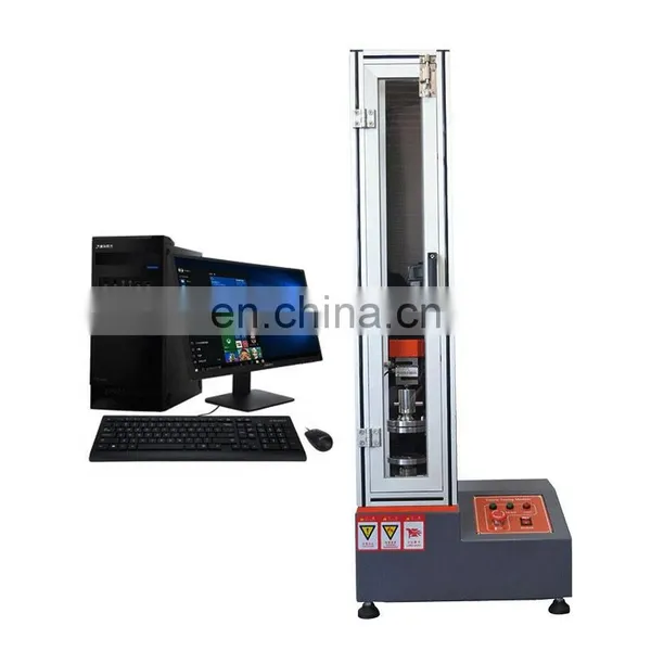 ISO178 1kN 2kN Computerized Electronic Polymer Plastics Universal Tensile Compression 3 Point Bending Testing Machine Price photo-2