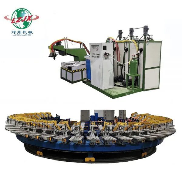 Turtnable Memory Foam Pillow Machine With Robotic Injection Hand, Full Automatic Memory Pillow Production Line photo-2