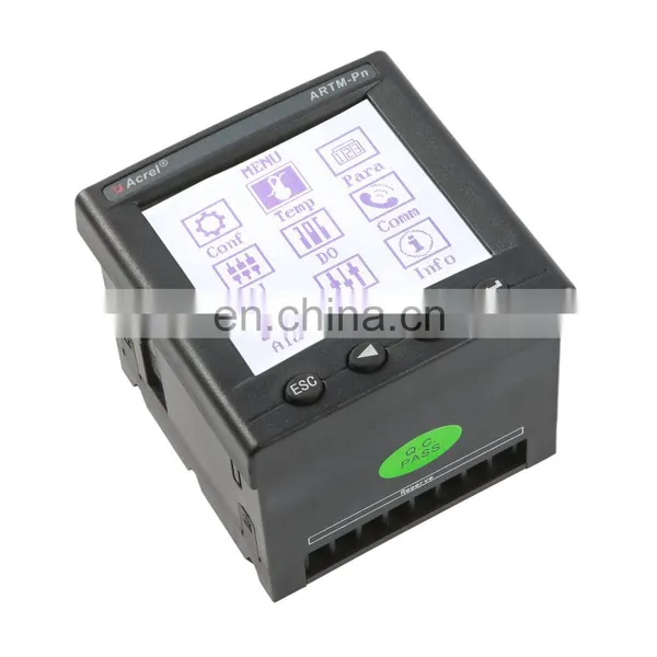 Acrel ARTM-Pn Panel Mounted 3P Online Wireless Temperature Measuring Equipment for Electric Parameter Meausurement photo-3