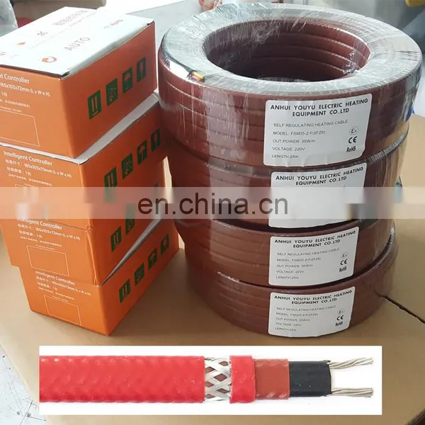 New Easy Roof Gutter Defrost Ice Heating Cable Snow Melt Cable Under Tile Heating Cable photo-7