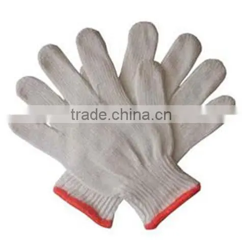 High Quality Organic Cotton Gloves/ Pure Cotton Work Gloves photo-2