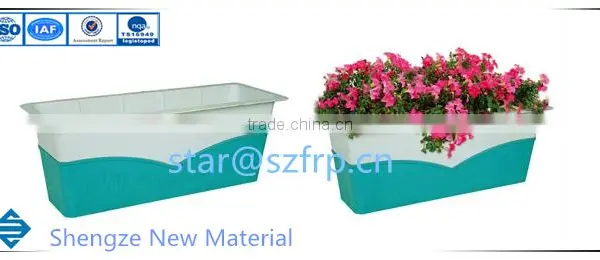 Fiberglass Flowerpot/GRP Flower Vase/FRP Box Price photo-2