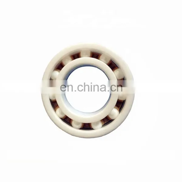 Small PP Plastic Coated Bearing Ceramic High Speed Ball Bearing photo-2
