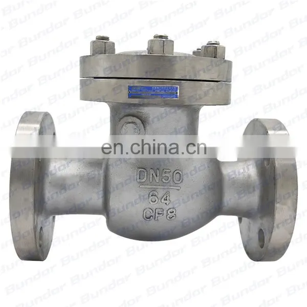 Bundor Class400 2" Stainless Steel Dual Plate Swing Check Valve Price List photo-2