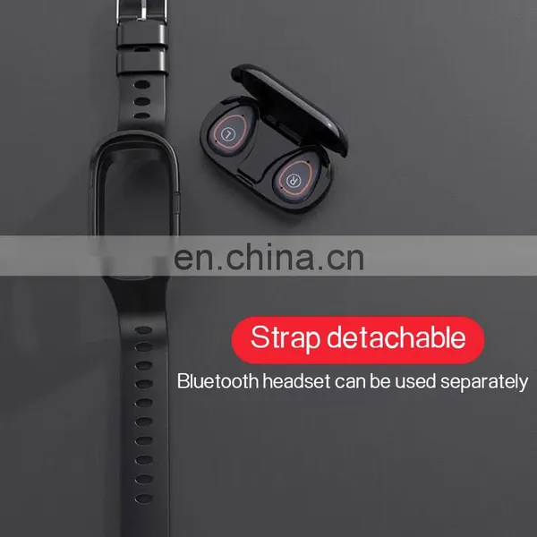 Feixin New 2020 Headset Multifunctional 2 In 1 Smart Watch Factory Wholesale Digital Watch New Products photo-4